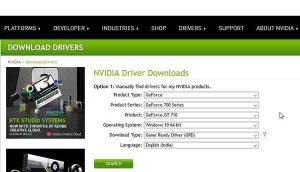nvidia driver checking system compatibility