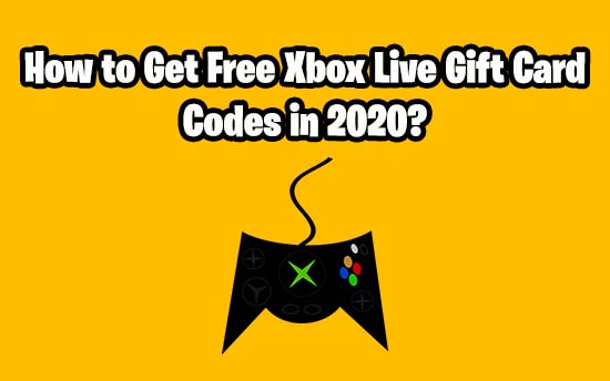 free xbox live gift codes