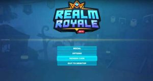 when will realm royale codes come out