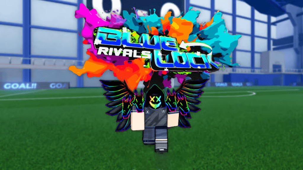 In-game Blue Lock Rivals screen highlighting codes menu and reward redemption options