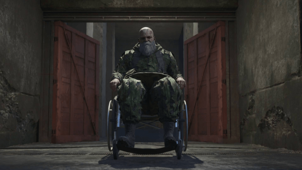 Legendary sniper duel with The End recreated in Metal Gear Solid Delta