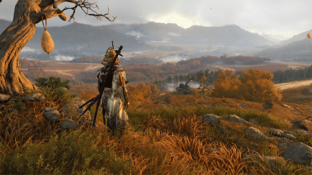 Open world exploration pulling player off golden path in Ghost of Yōtei