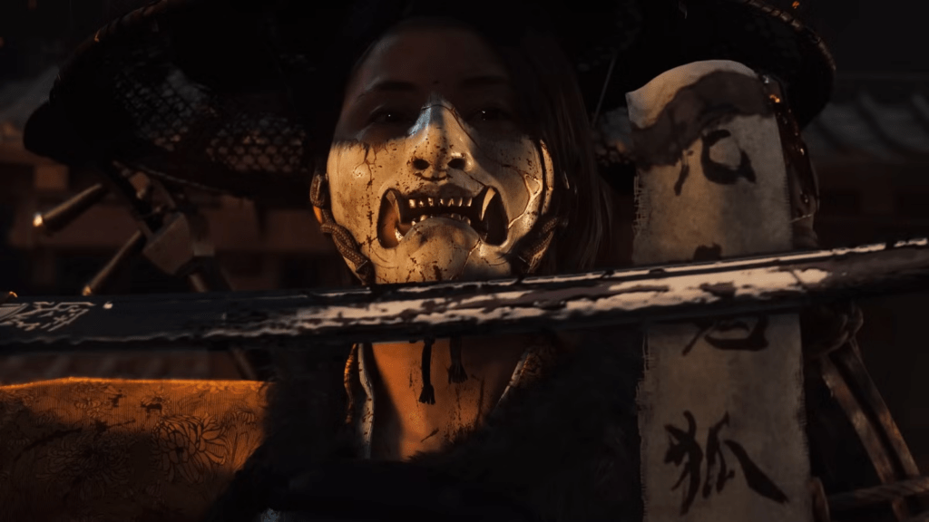 Reflective ending scene highlighting emotional payoff in Ghost of Yōtei