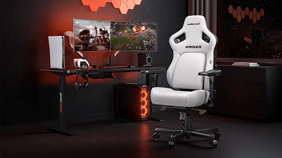 AndaSeat Kaiser 4 XL gaming chair built for larger body frames