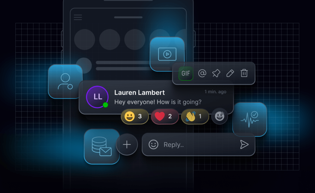 Concept image representing future anonymous chat platforms and communication