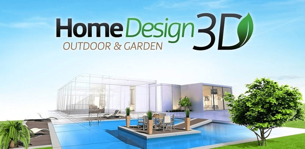 Home Design 3D Outdoor app creating realistic garden layout on Android