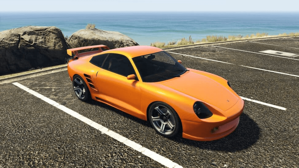 Sanchez dirt bike shredding off-road terrain in GTA V using vehicle cheat