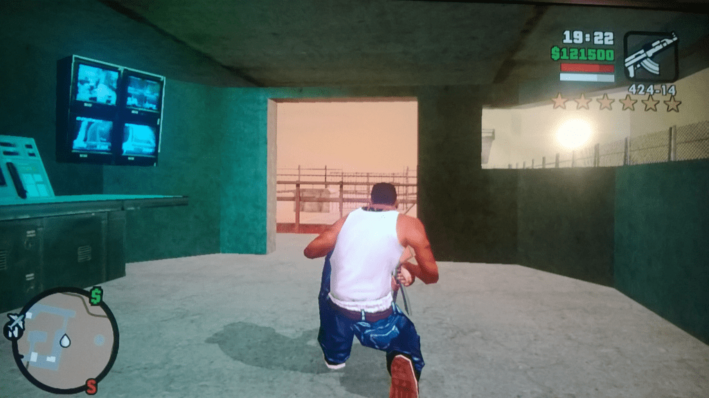 Six star wanted level chaos with helicopters in GTA San Andreas Definitive Edition