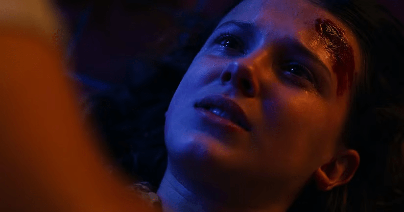 Scene depicting closure of Upside Down threat